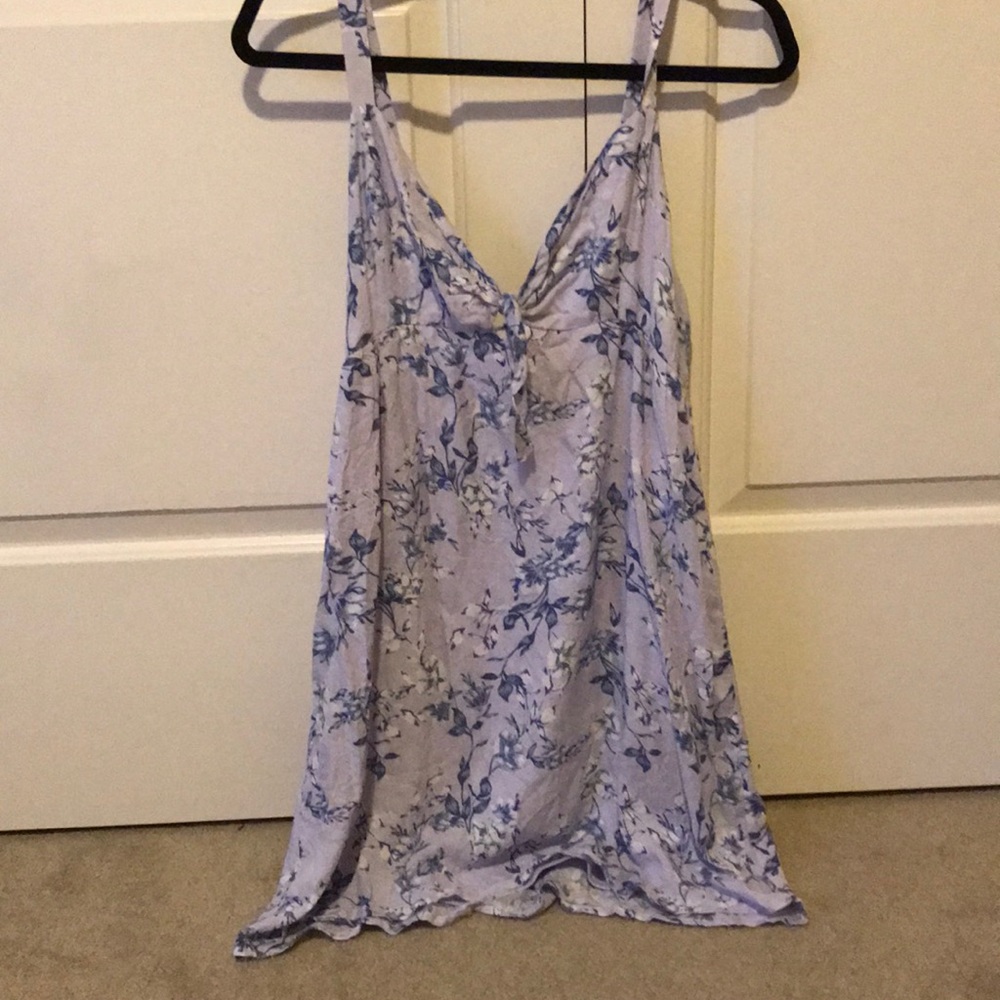 Purple sundress